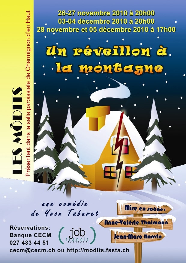 Un réveillon à la montagne